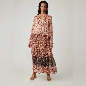 Free people See it through maxi dress